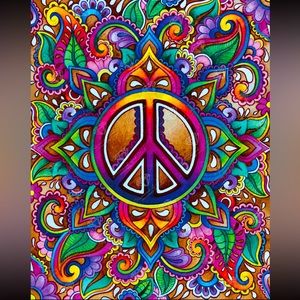 Peace DIY 5D Full Round Drill Diamond Painting